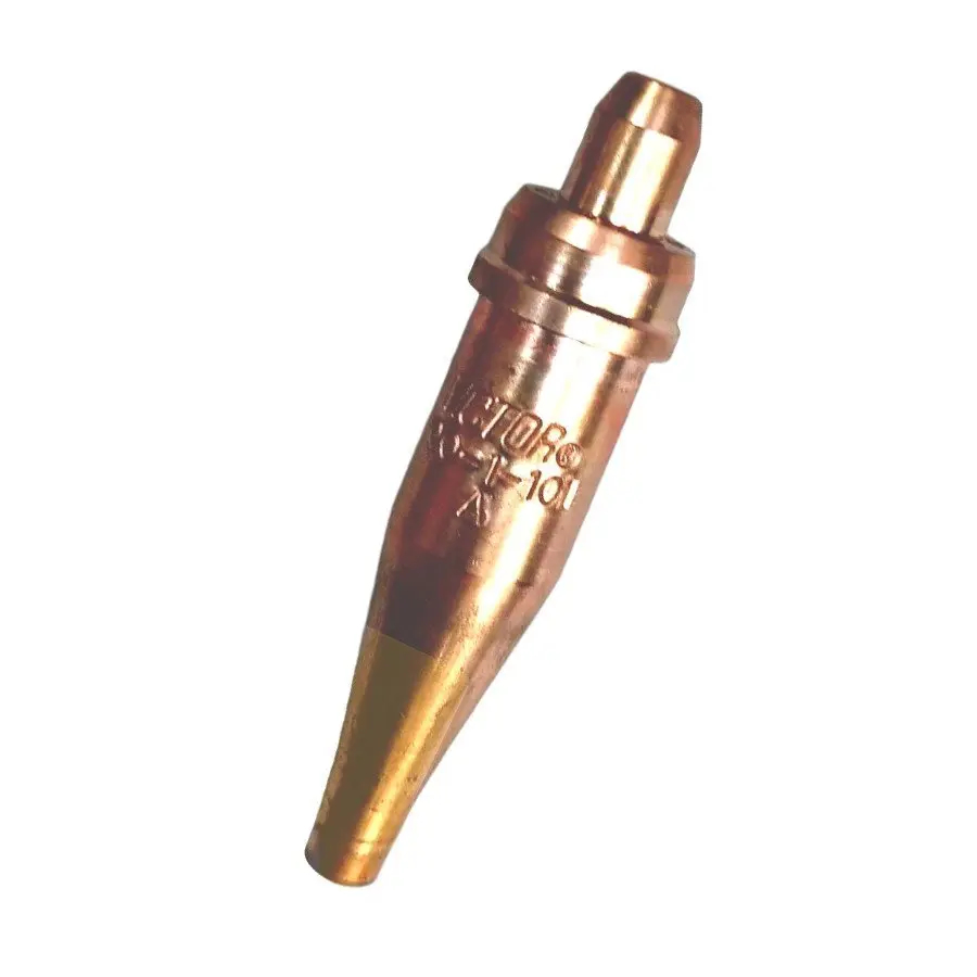 Cutting Tip No. 0 – Oxy-Acetylene Cutting Tip for Light Duty Cutting Jobs, Compatible with Standard Gas Cutting Torches for Sheet Metal and Small-Section Steel